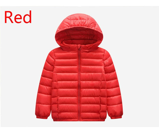 1-12 Year Baby Girls Boys Parka