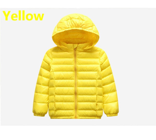 1-12 Year Baby Girls Boys Parka