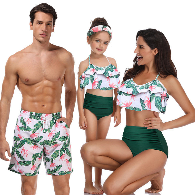Bikini beach shorts matching