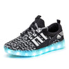 Children luminous sneakers for boys and girls