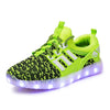 Children luminous sneakers for boys and girls