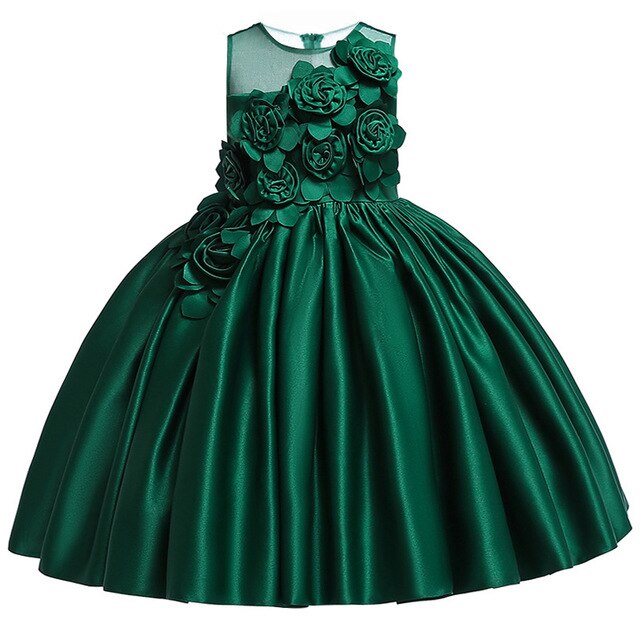 Applique Girl Dresses 2019