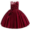 Girls Princess Flowers Ball Gown