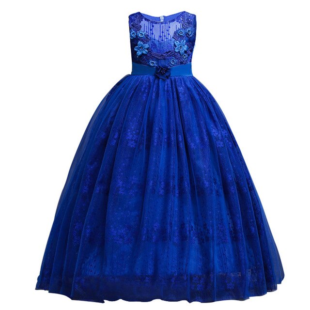 Princess Party Dress for Girls Wedding