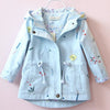 2019 New Spring Autumn Girls Windbreaker