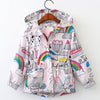 2019 New Spring Autumn Girls Windbreaker