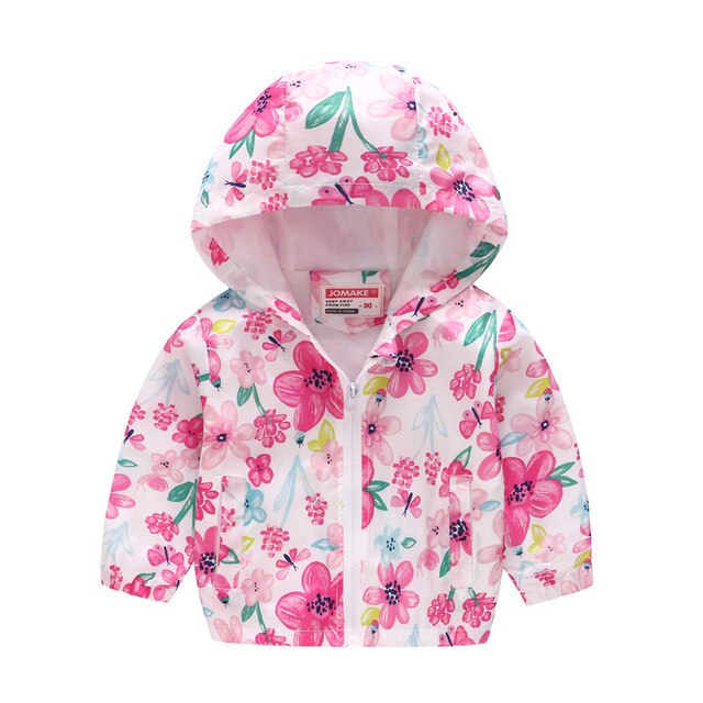 2019 New Spring Autumn Girls Windbreaker