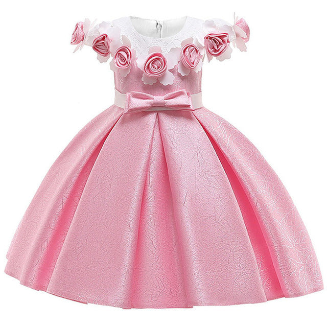 Applique Girl Dresses 2019