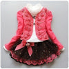 Princess Kids Girls Flower 3pc