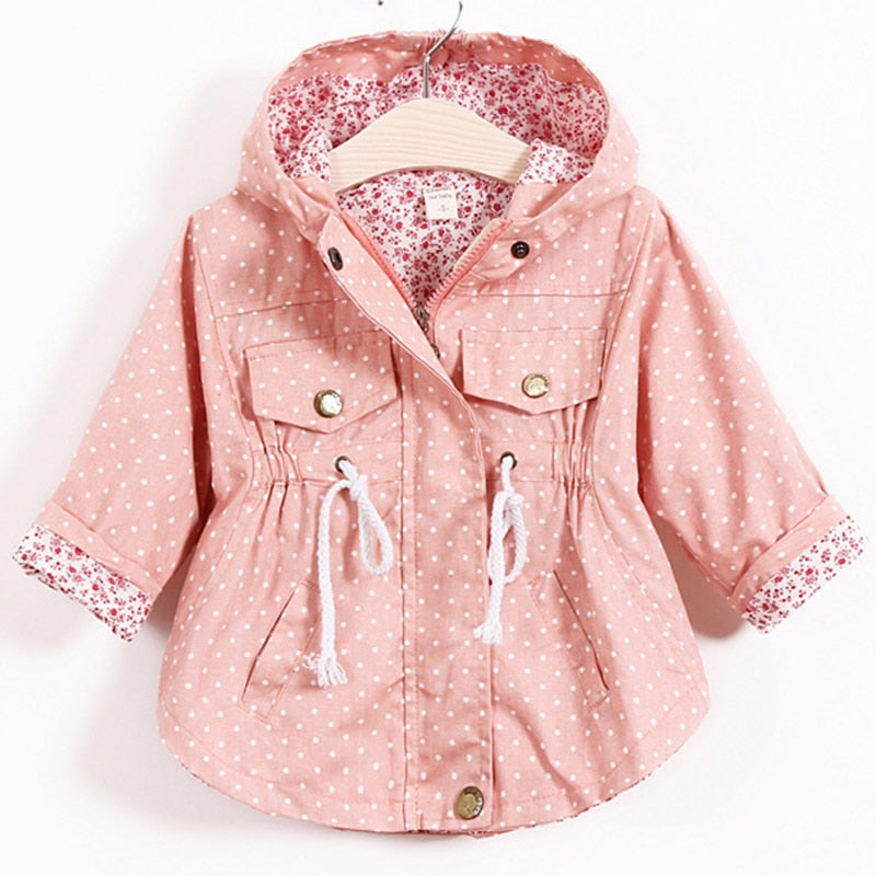 2019 New Spring Autumn Girls Windbreaker