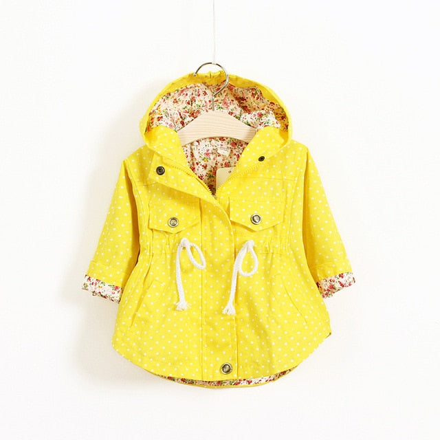 2019 New Spring Autumn Girls Windbreaker
