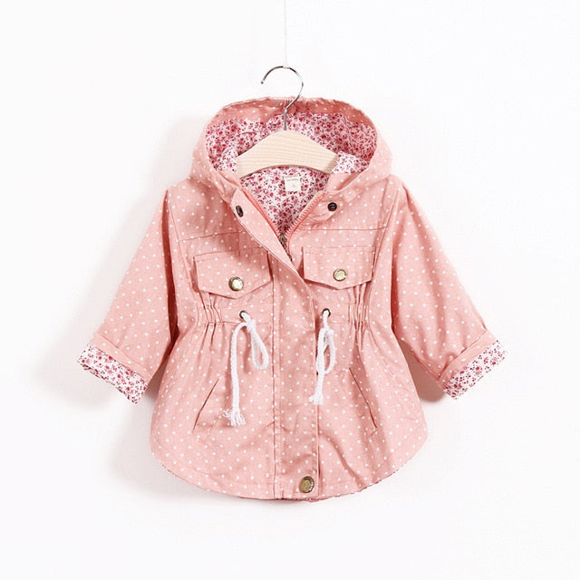 2019 New Spring Autumn Girls Windbreaker