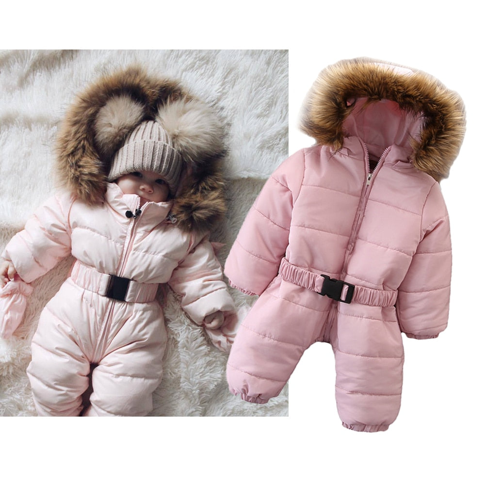 Winter Warm Baby Girl Clothes
