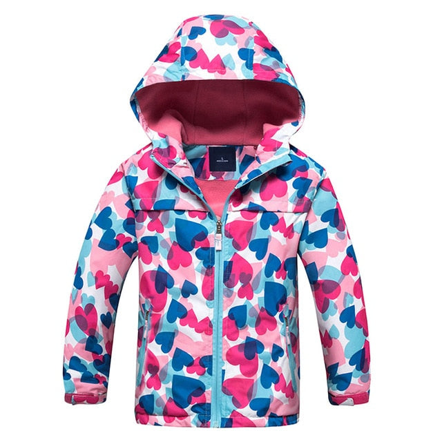 Waterproof Girl Jacket 2019 Spring