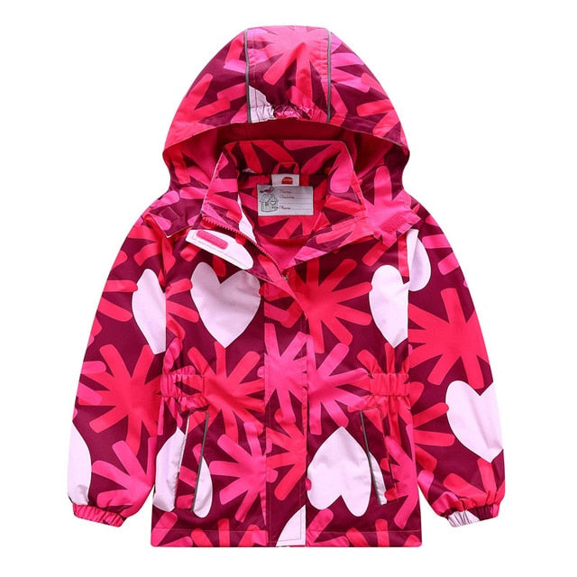 Waterproof Girl Jacket 2019 Spring