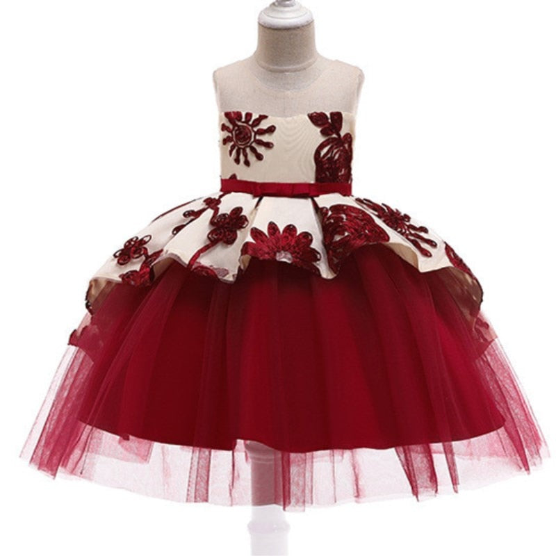 Princess Flower Girl Dress