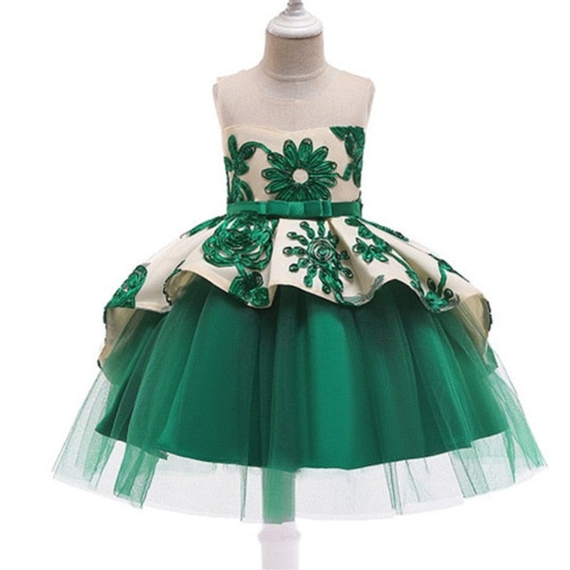 Princess Flower Girl Dress