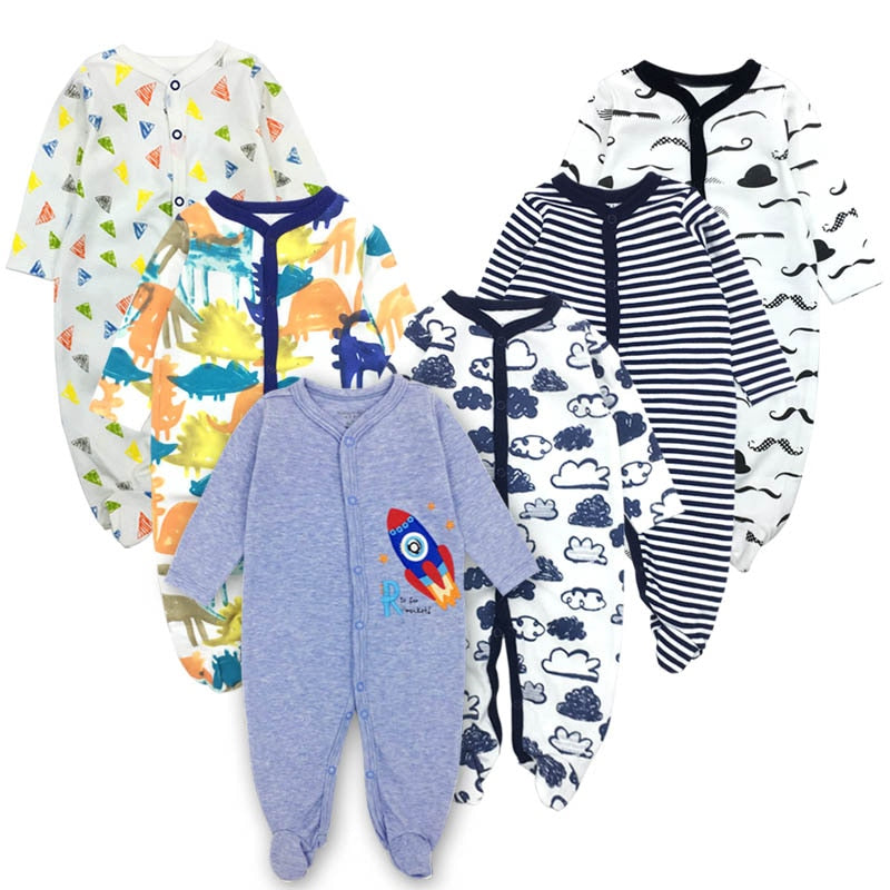 6pieces/lot Baby rompers Newborn