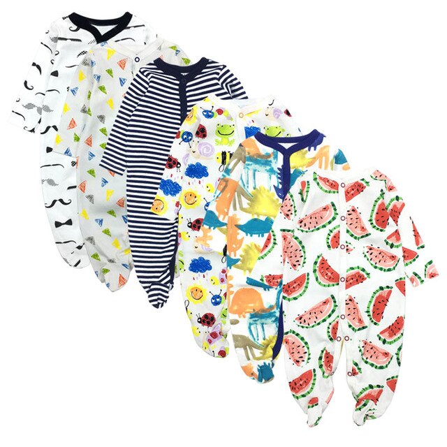 6pieces/lot Baby rompers Newborn