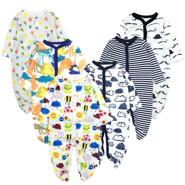 6pieces/lot Baby rompers Newborn