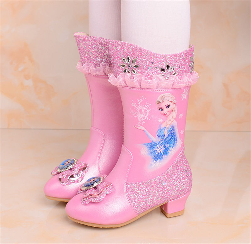 2019 new Frozen boots children's