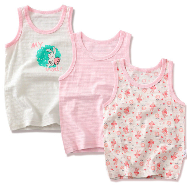 VIDMID Baby Girls Vest Undershirts