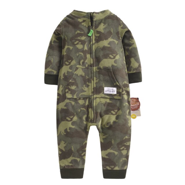Baby clothes fleece boys jumpsuit