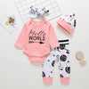 2019 Newborn Baby Girls Clothing Set