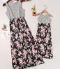 sleeveless mother daughter dresses