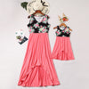 sleeveless mother daughter dresses