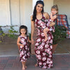 sleeveless mother daughter dresses