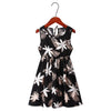 Mother Daughter Dresses Floral Printed