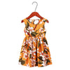 Mother Daughter Dresses Floral Printed