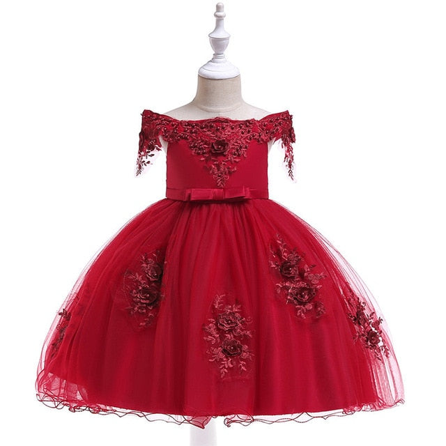 Christmas Clothing Princess Flower