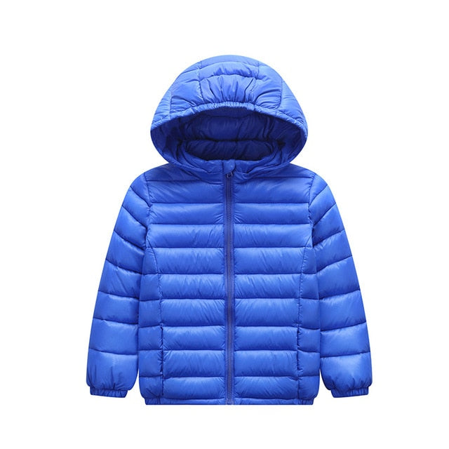 Baby Girls Boys Parka Light Kids Jacket