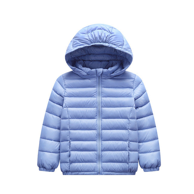 Baby Girls Boys Parka Light Kids Jacket