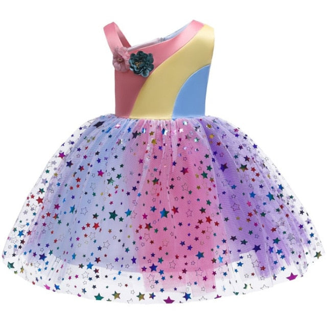 Girls Silk Tutu Dress Baby