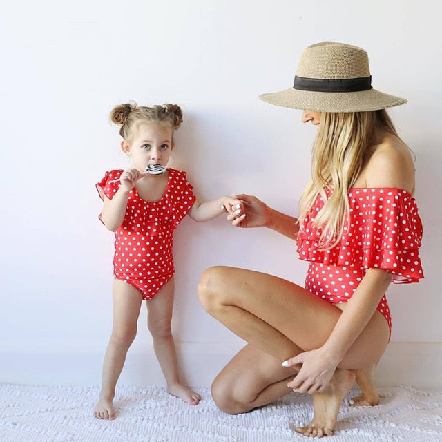 Mother Daughter Swimsuit 2019 Family
