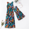 Mother daughter dresses cotton Floral